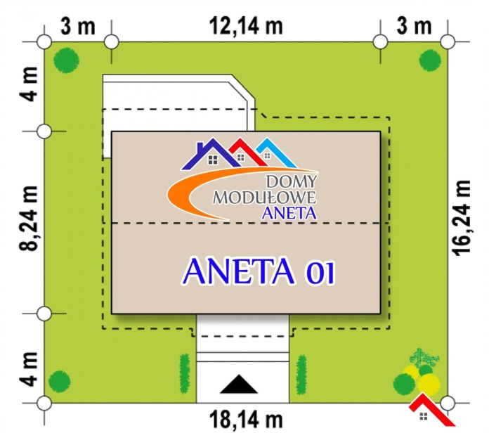 dom modułowy ANETA 01